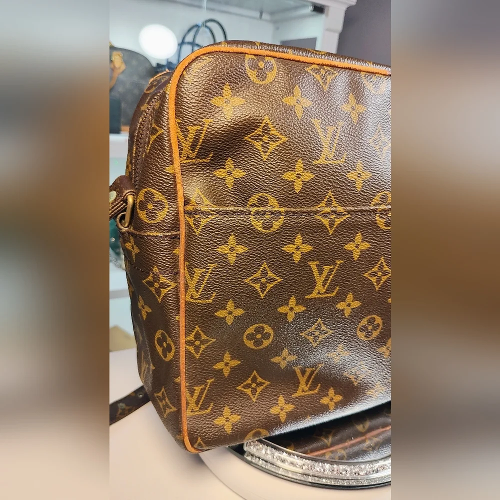 Vintage Louis Vuitton Monogram Large GM Nile Messenger Bag Unisex Shoulder - Picture 11 of 16